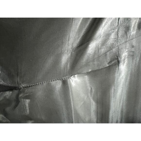 "Wool & Cashmere" Men's Black Trench 48R Goth Grunge Dark Romance QUiet Luxury - Picture 7 of 16